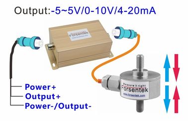 Cylindrical Force transducer 50N 100N 200N 500N 1KN pull force measurement