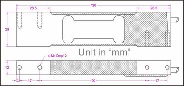 1 lb load cell 10N load cell sensor 1kg weight measurement