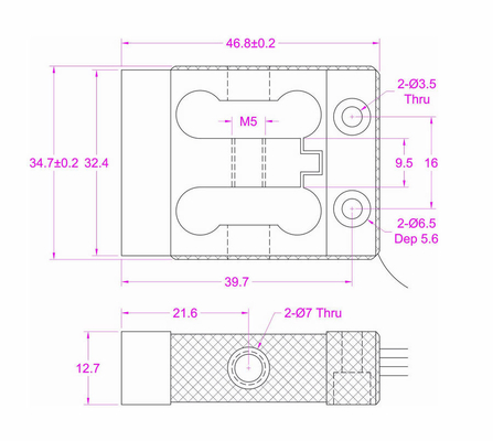Tension Load Cell 1kg 2kg 5kg 10kg 20kg 50kg Pull Load Cell Force Sensor