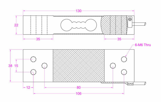 Low Pofile Load Cell 300kg 200kg 150kg 100kg 60kg Accurate Off-center Weight Sensor