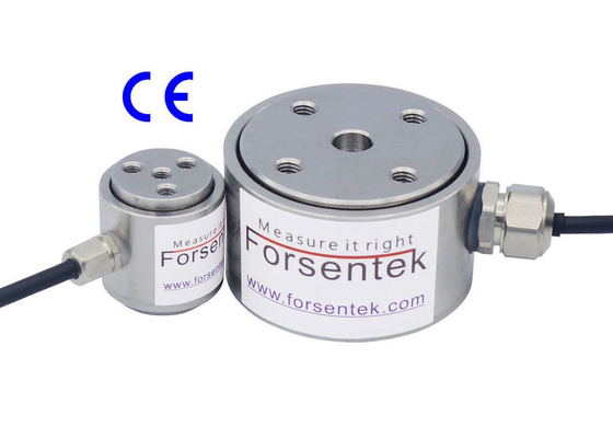 Flanged Compression Force Measurement Transducer 2kN Compression Load Cell 5kN