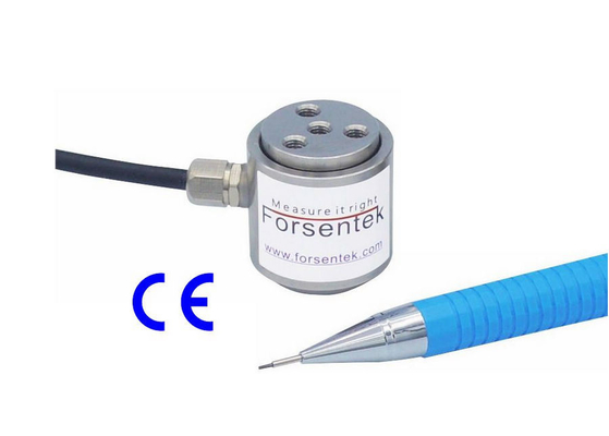Miniature Flanged Force Sensor 10lb 20lb 50lb Compression Force Measurement Transducer