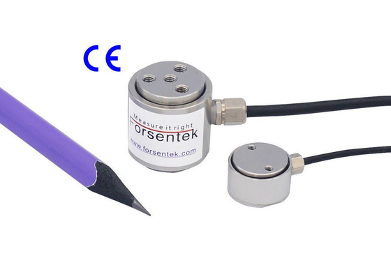 Miniature Flanged Force Sensor 10lb 20lb 50lb Compression Force Measurement Transducer