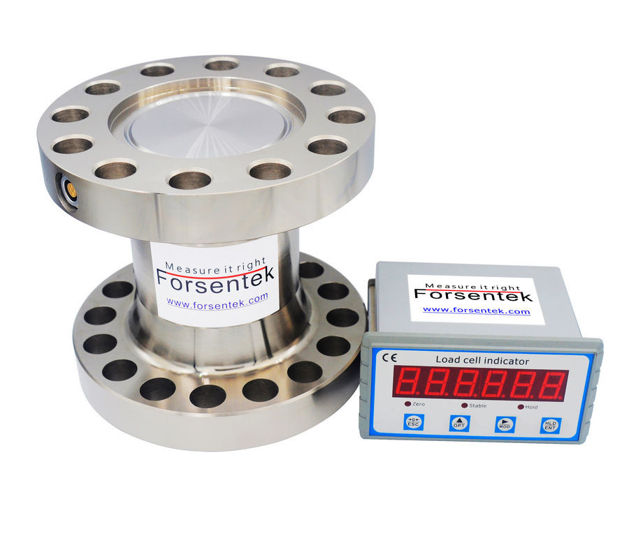 Flange Type Compression Load Cell 5000kN Column Force Transducer 3000kN